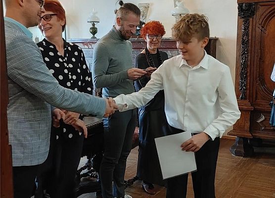 Etap gminny konkursu wiedzy o zamkach gotyckich grafika