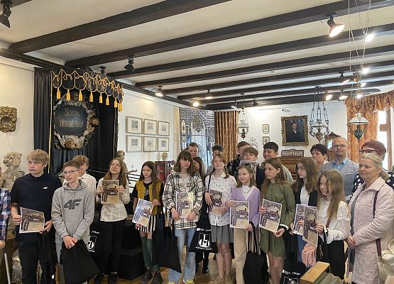 Etap gminny konkursu wiedzy o zamkach gotyckich grafika