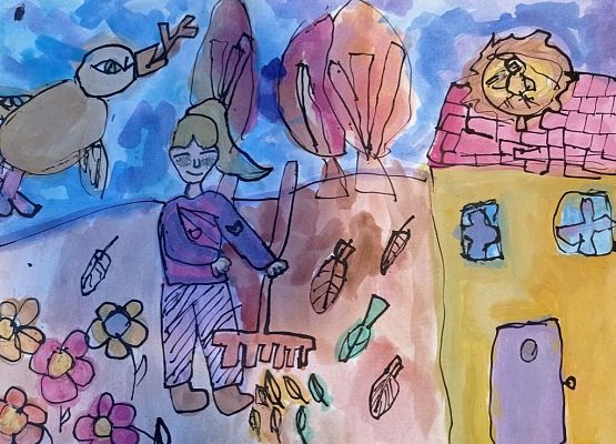 Nagroda w konkursie plastycznym grafika