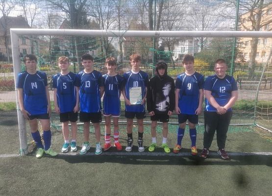 II miejsce naszej drużyny grafika