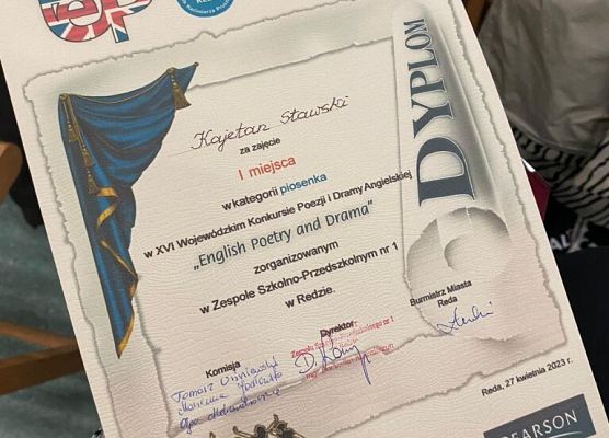 Muzyczny sukces Kajetana grafika