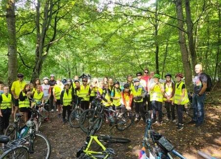 VIc na rajdzie rowerowym grafika