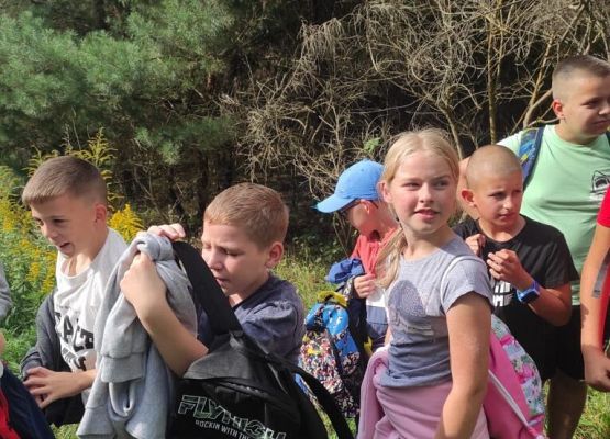 Piesza wyprawa czwarto i szóstoklasistów grafika