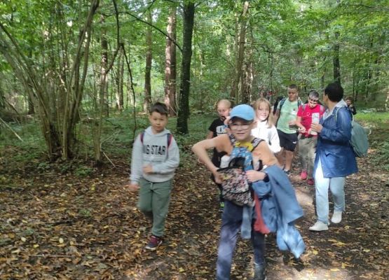 Piesza wyprawa czwarto i szóstoklasistów grafika