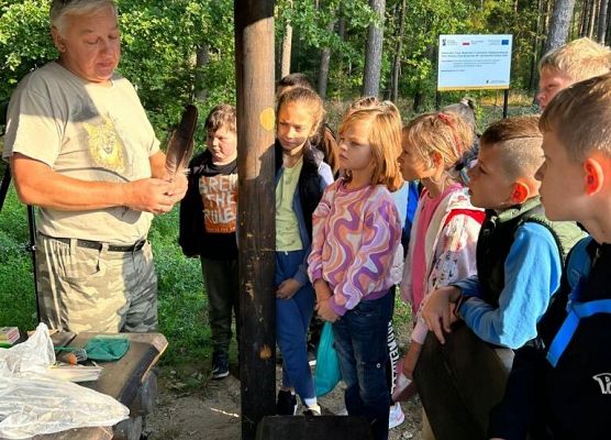 Leśna wyprawa klasy IIIa grafika