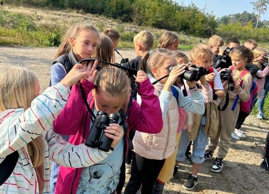 Leśna wyprawa klasy IIIa grafika