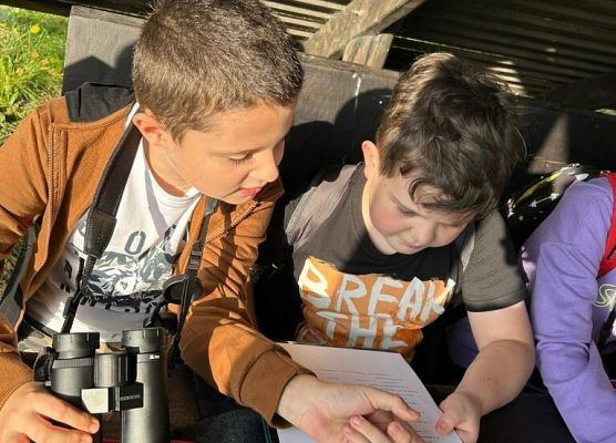 Leśna wyprawa klasy IIIa grafika