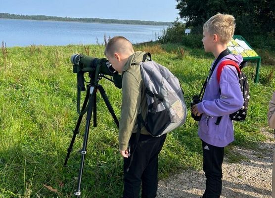 Leśna wyprawa klasy IIIa grafika