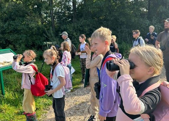 Leśna wyprawa klasy IIIa grafika