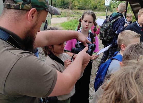 Spotkanie z naturą grafika