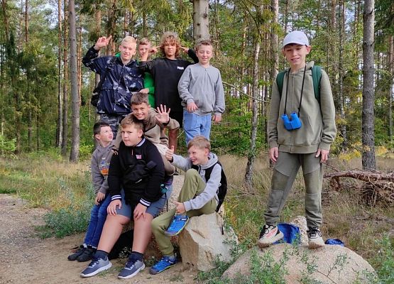 Spotkanie z naturą grafika