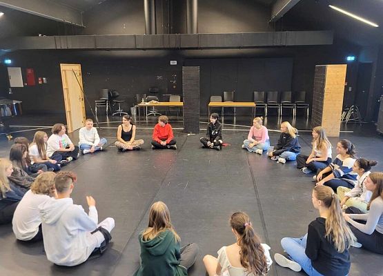 Polsko-niemiecka wymiana w Stralsundzie - „Was verbindet?”- „Co łączy? grafika