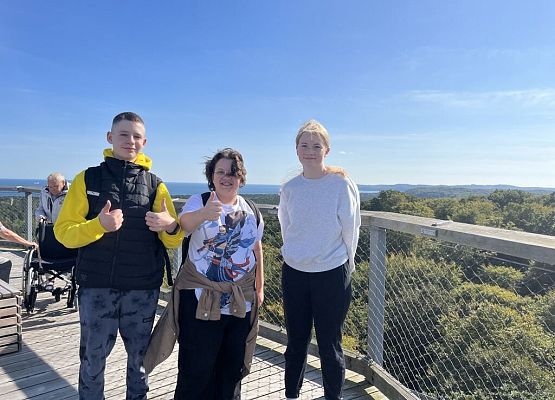 Polsko-niemiecka wymiana w Stralsundzie - „Was verbindet?”- „Co łączy? grafika
