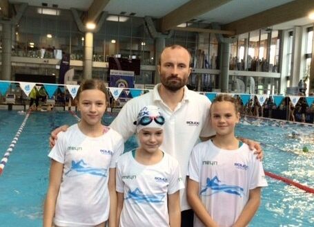 Pływanie sportowe grafika