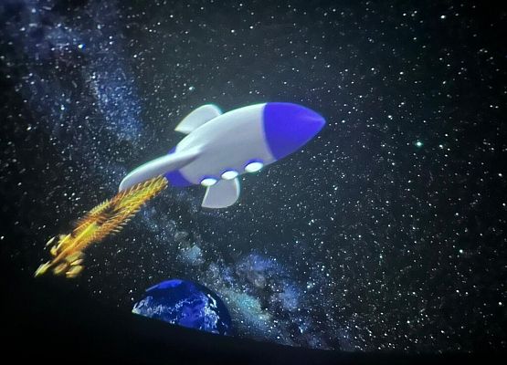 Mobilne Planetarium Orbitek grafika