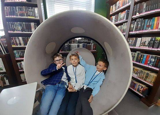 Z wizytą w Miejskiej Bibliotece Publicznej w Lęborku grafika