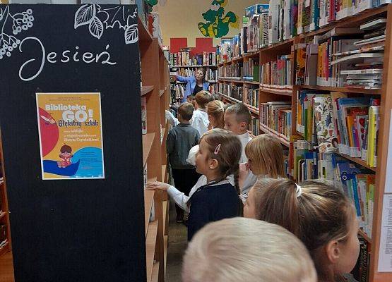 Z wizytą w Miejskiej Bibliotece Publicznej w Lęborku grafika