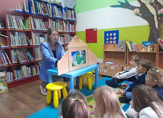 Z wizytą w Miejskiej Bibliotece Publicznej w Lęborku grafika