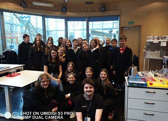 Lekcja w gdyńskim Centrum Nauki Experyment grafika