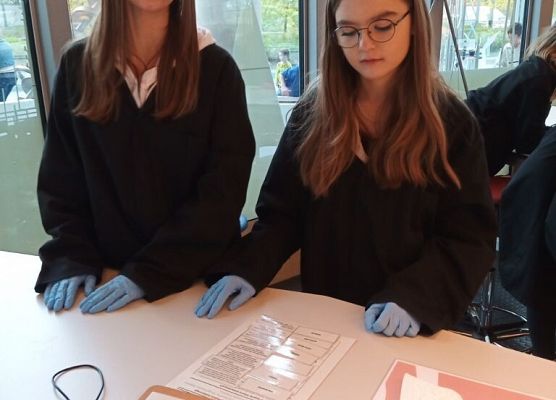 Lekcja w gdyńskim Centrum Nauki Experyment grafika