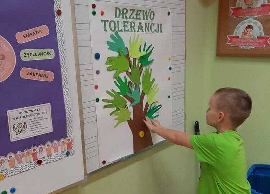 Międzynarodowy Dzień Tolerancji w klasie 1c grafika