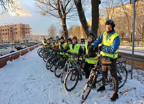 Bezpiecznie na rowerze  grafika