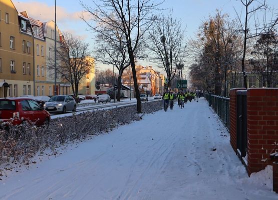 Bezpiecznie na rowerze  grafika