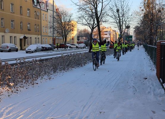 Bezpiecznie na rowerze  grafika