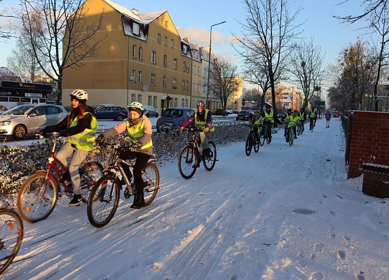 Bezpiecznie na rowerze  grafika