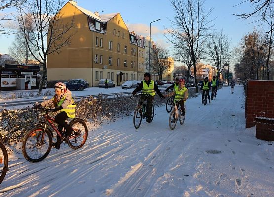 Bezpiecznie na rowerze  grafika