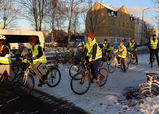 Bezpiecznie na rowerze  grafika