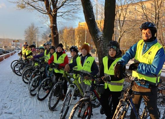 Bezpiecznie na rowerze  grafika