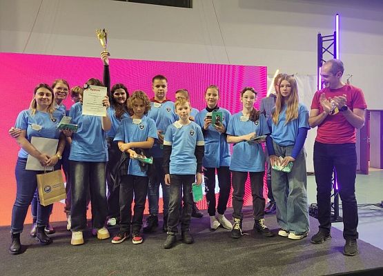 III miejsce w etapie wojewódzkim Ogólnopolskiego Turnieju Ligi Robotów grafika