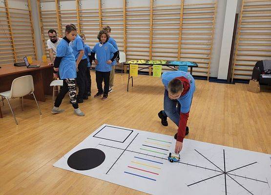 III miejsce w etapie wojewódzkim Ogólnopolskiego Turnieju Ligi Robotów grafika