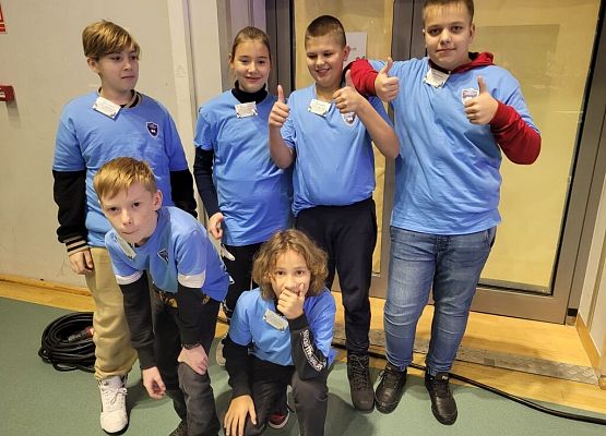 III miejsce w etapie wojewódzkim Ogólnopolskiego Turnieju Ligi Robotów grafika