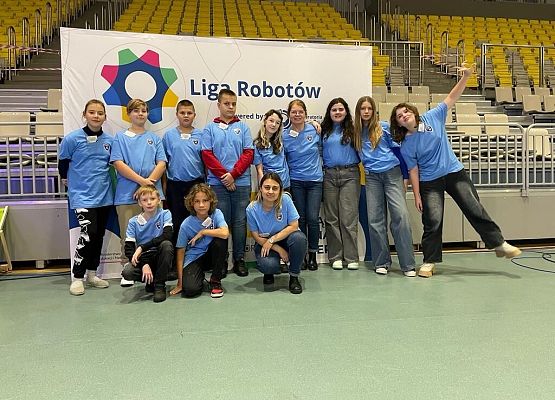 III miejsce w etapie wojewódzkim Ogólnopolskiego Turnieju Ligi Robotów grafika