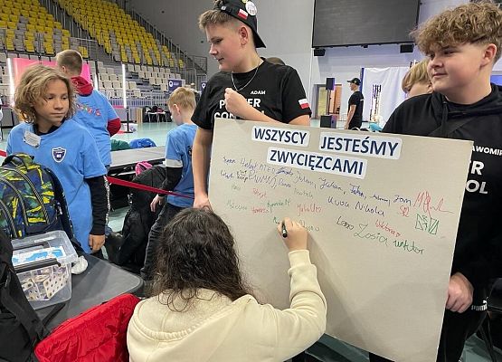 III miejsce w etapie wojewódzkim Ogólnopolskiego Turnieju Ligi Robotów grafika