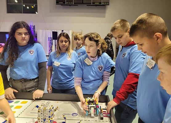 III miejsce w etapie wojewódzkim Ogólnopolskiego Turnieju Ligi Robotów grafika