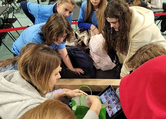 III miejsce w etapie wojewódzkim Ogólnopolskiego Turnieju Ligi Robotów grafika