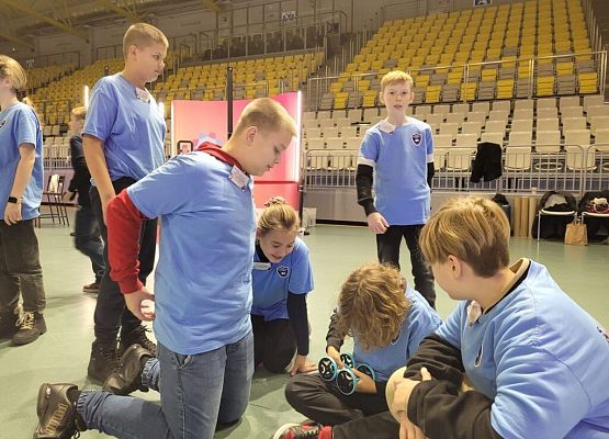 III miejsce w etapie wojewódzkim Ogólnopolskiego Turnieju Ligi Robotów grafika