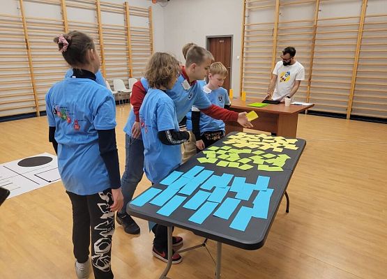 III miejsce w etapie wojewódzkim Ogólnopolskiego Turnieju Ligi Robotów grafika