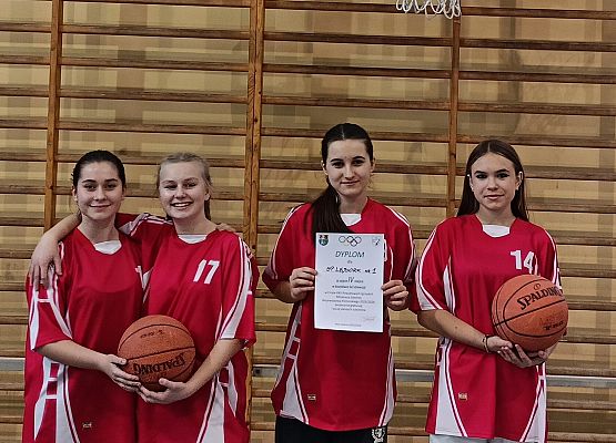 Powiatowe Igrzyska Młodzieży w Koszykówce grafika