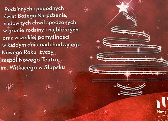 „Opowieść wigilijna” w  Nowym Teatrze im. Witkacego w Słupsku grafika