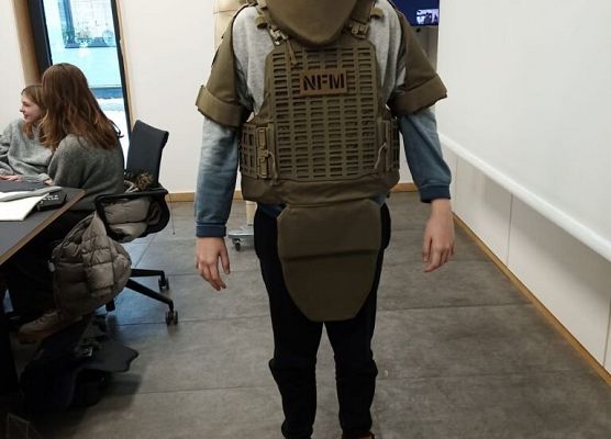 Siódmoklasiści w NFM Production grafika