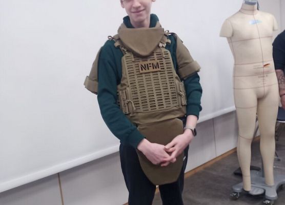 Siódmoklasiści w NFM Production grafika