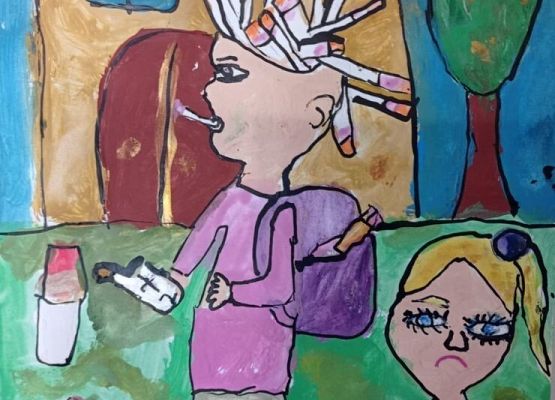 Powiatowy Konkurs Plastyczny „Nie pal przy mnie, proszę” rozstrzygnięty! grafika