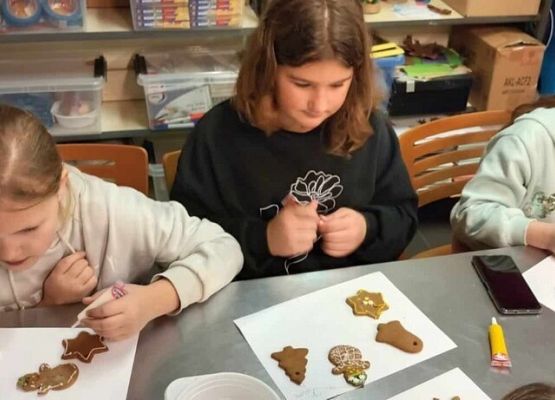 Ozdabianie pierników grafika