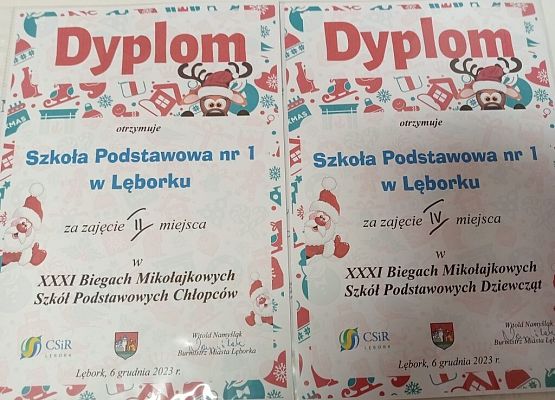 31. Biegi Mikołajkowe grafika