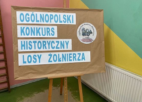 Ogólnopolski Konkurs Historyczny Losy żołnierza i dzieje oręża polskiego grafika