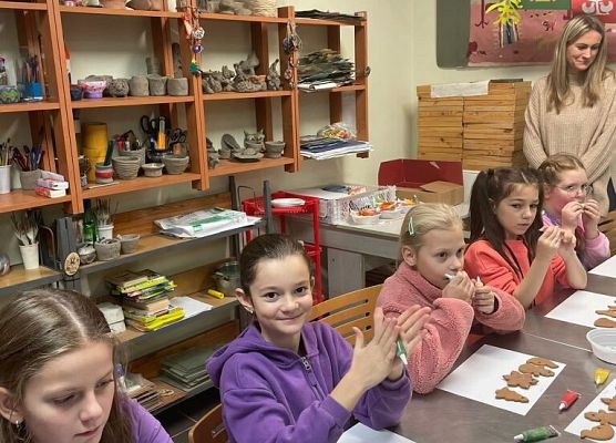 Pierniczki, chlebek i chałka grafika